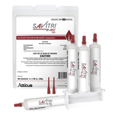 Atticus Savitri front packaging showing product and quantity benefit