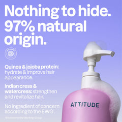 ATTITUDE etiqueta EWG VERIFIED en primer plano que aporta confianza en ingredientes
