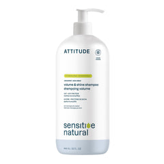 ATTITUDE envase frontal 32 oz mostrando etiqueta EWG y beneficio limpieza suave