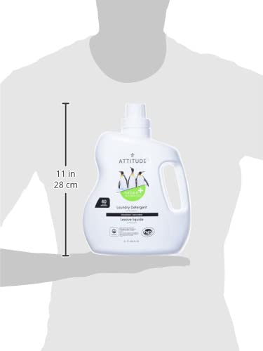 ATTITUDE textura líquida clara, fórmula vegetal suave para telas