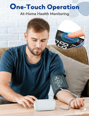 ATUDER primer plano del brazalete ajustable que asegura mediciones fiables