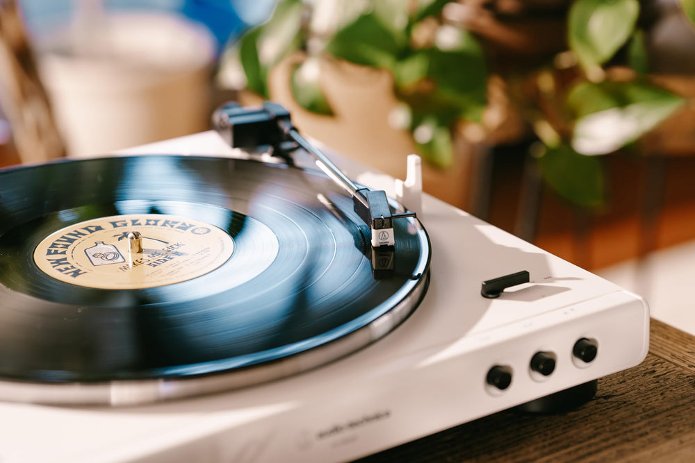 Audio-Technica ATN3600LC comparación de tamaño con disco, ajuste práctico