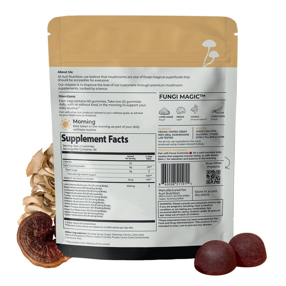Auri etiqueta nutricional cerca para ver ingredientes y calidad