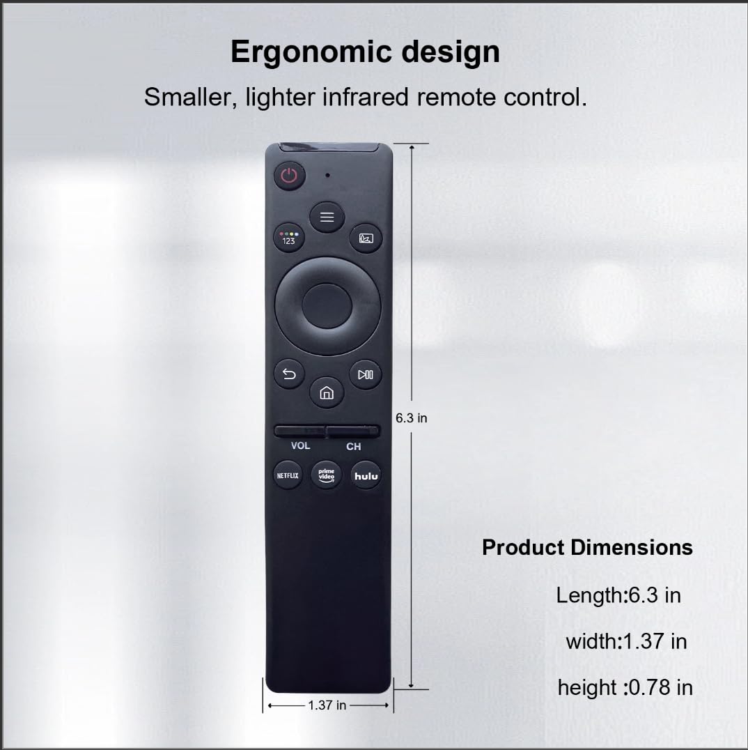AUSOTUSO mando junto a una regla para comparar tamaño y ergonomía