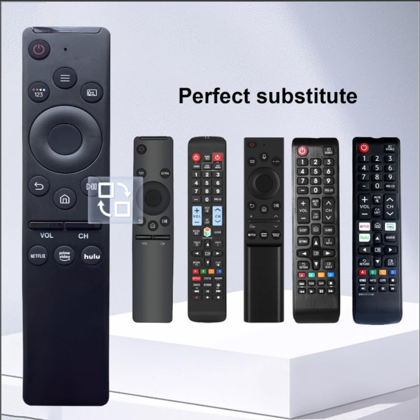 AUSOTUSO detalle de botones con teclas Netflix Prime Hulu para acceso rápido
