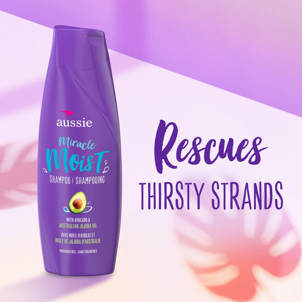 Aussie etiqueta con ingredientes clave como aguacate y jojoba