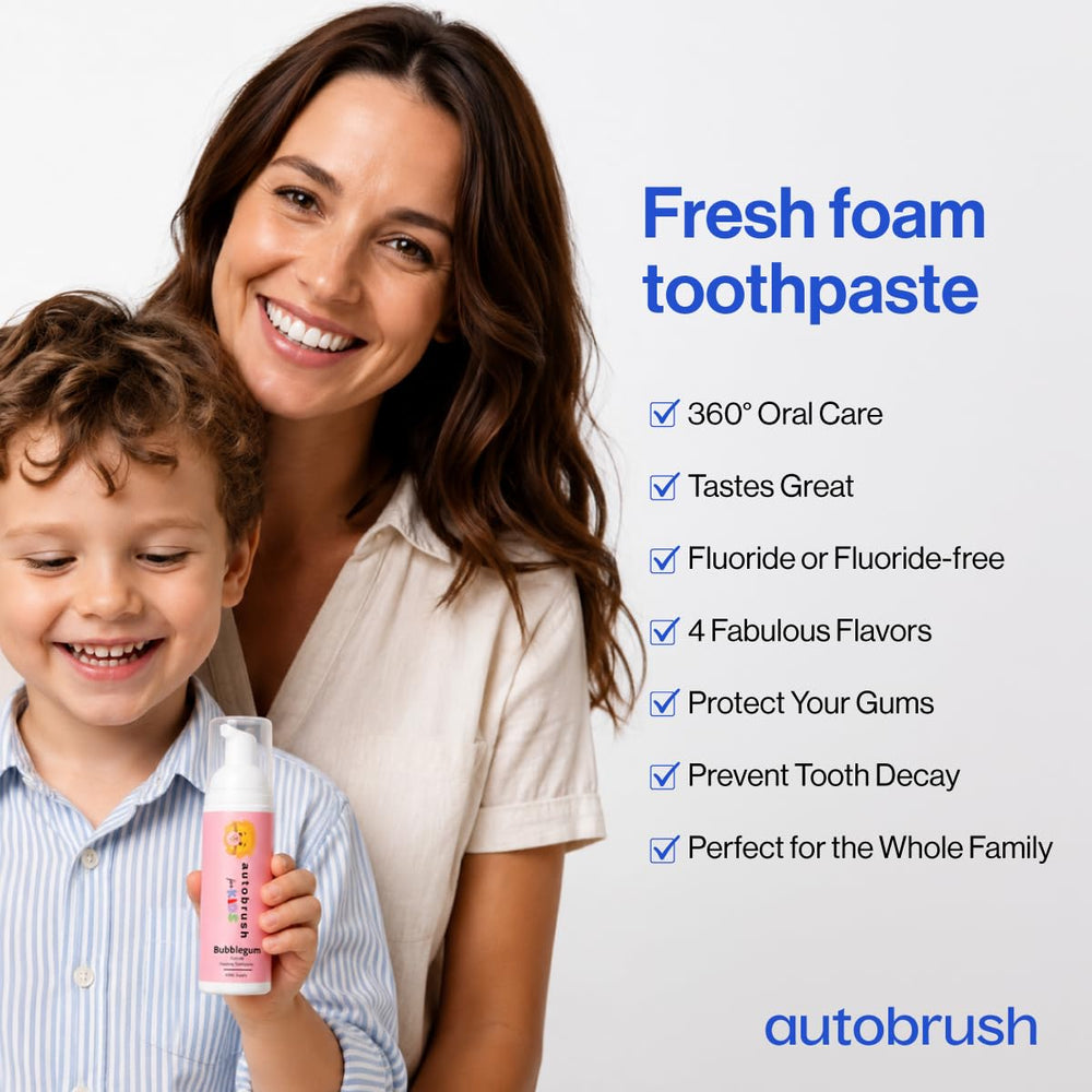 autobrush dosificación de una pulsación ideal para viaje