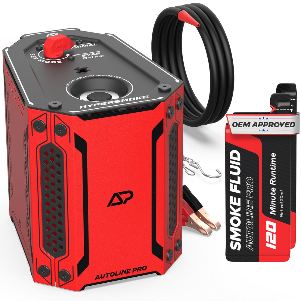 AutoLine Pro frontal con accesorios muestra versatilidad y listos para diagnóstico