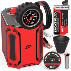 AutoLine Pro HyperSmoke frontal mostrando diseño robusto y fácil transporte