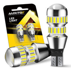 AUXITO frontal pack de dos bombillas, reemplazo plug-and-play