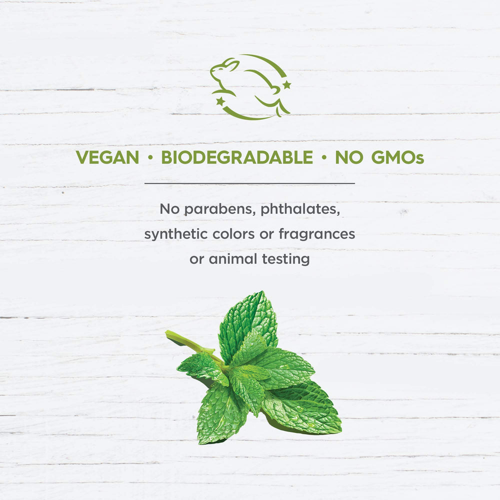 Avalon Organics etiqueta de ingredientes indicando vitamina C y botánicos