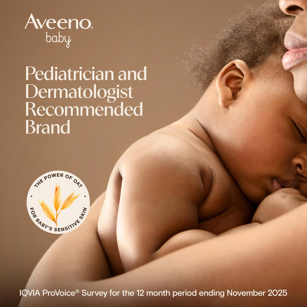 Aveeno Baby toallitas sensibles paquetede 64 abiertas para limpieza rápida y suave
