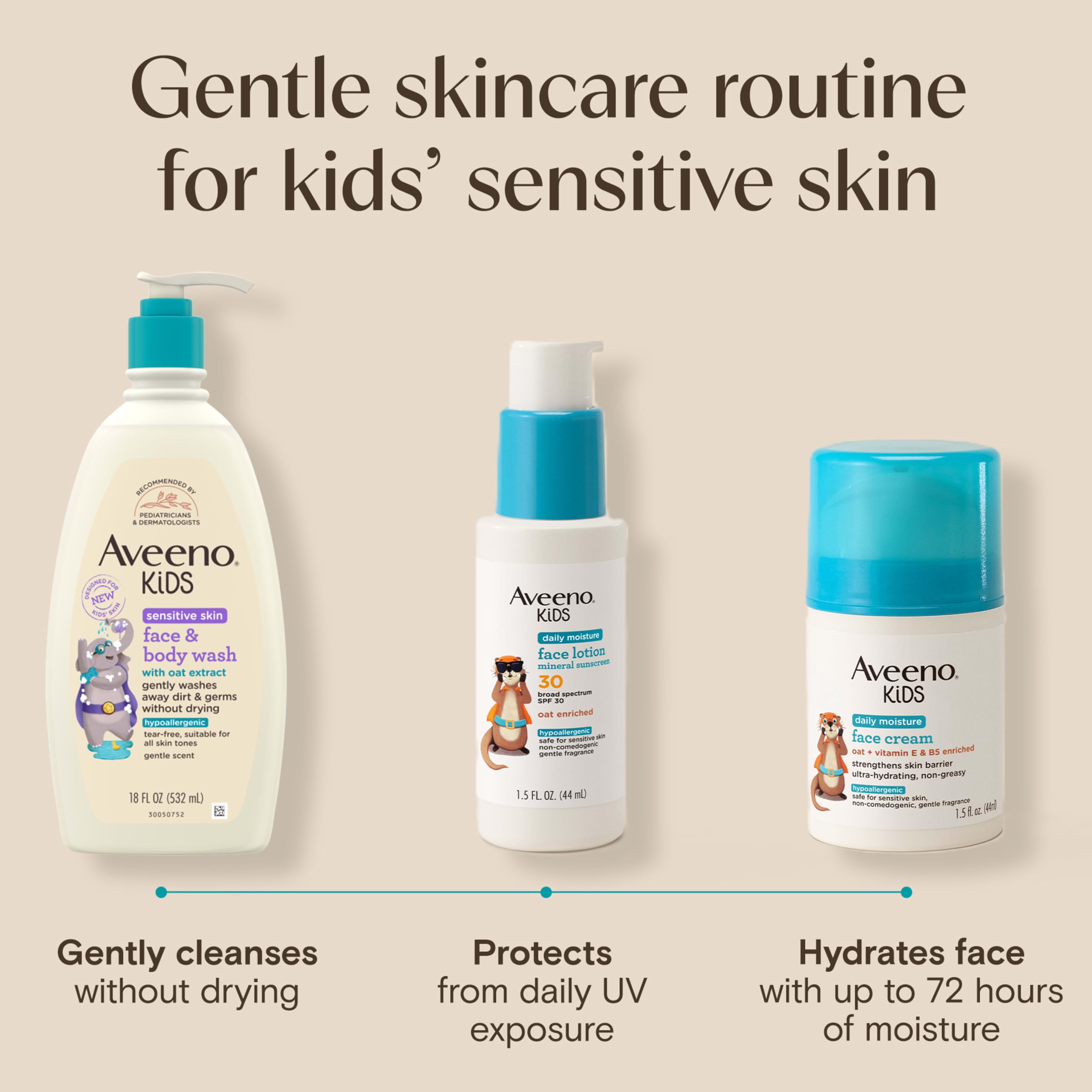 Aveeno Baby reaplicación junto a piscina, resistente al agua parcial