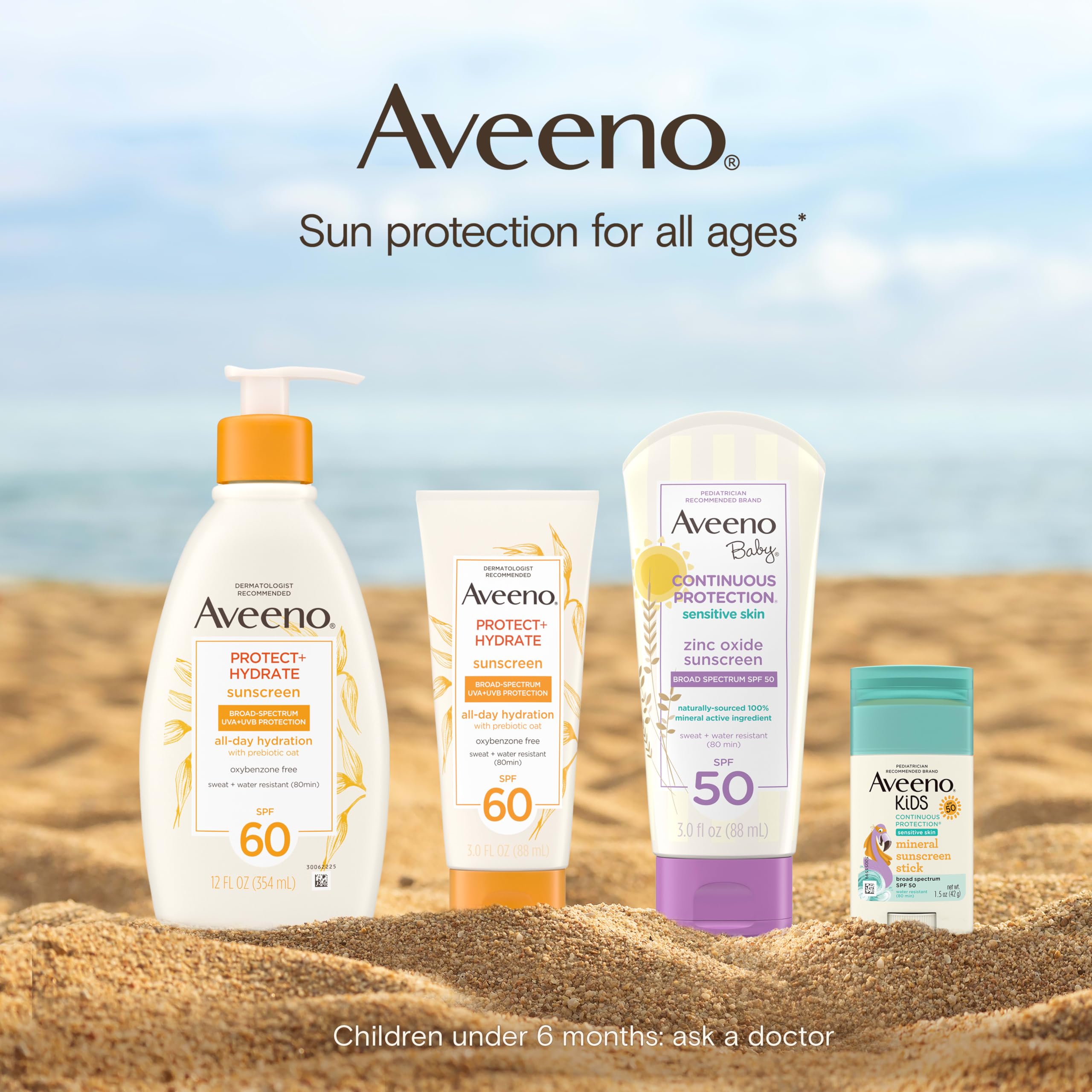 Aveeno tapa y dispensador que permiten aplicación precisa sin derrames