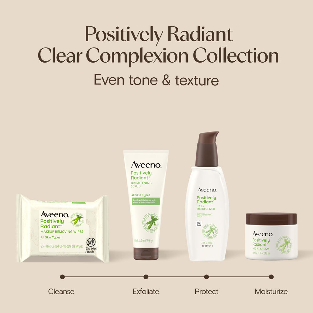 Aveeno uso en rutina matinal antes del maquillaje para acabado natural
