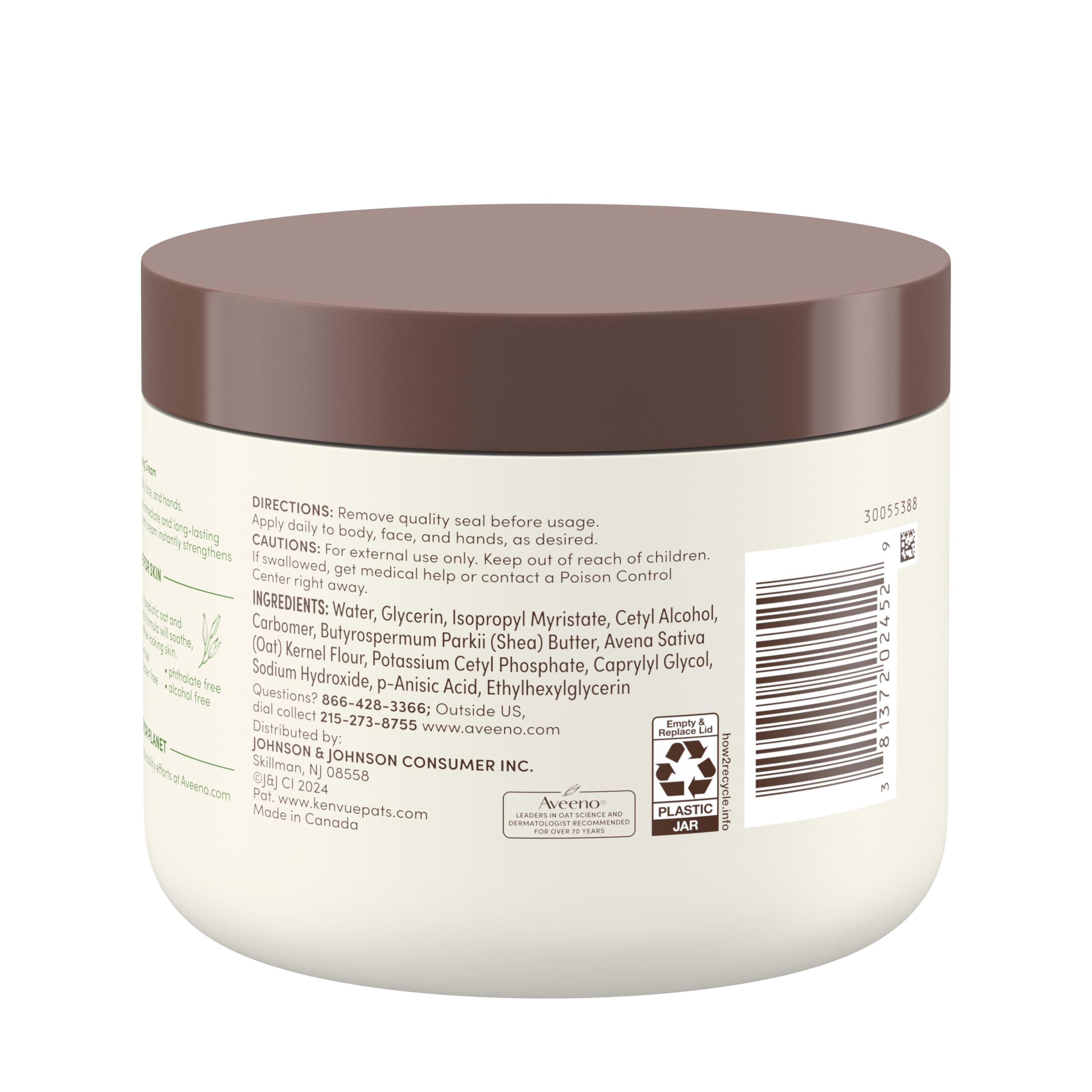 Aveeno rutina nocturna en mesita, ideal para cuidado diario
