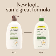 Textura cremosa de Aveeno que ilustra absorción rápida y sensación no grasa