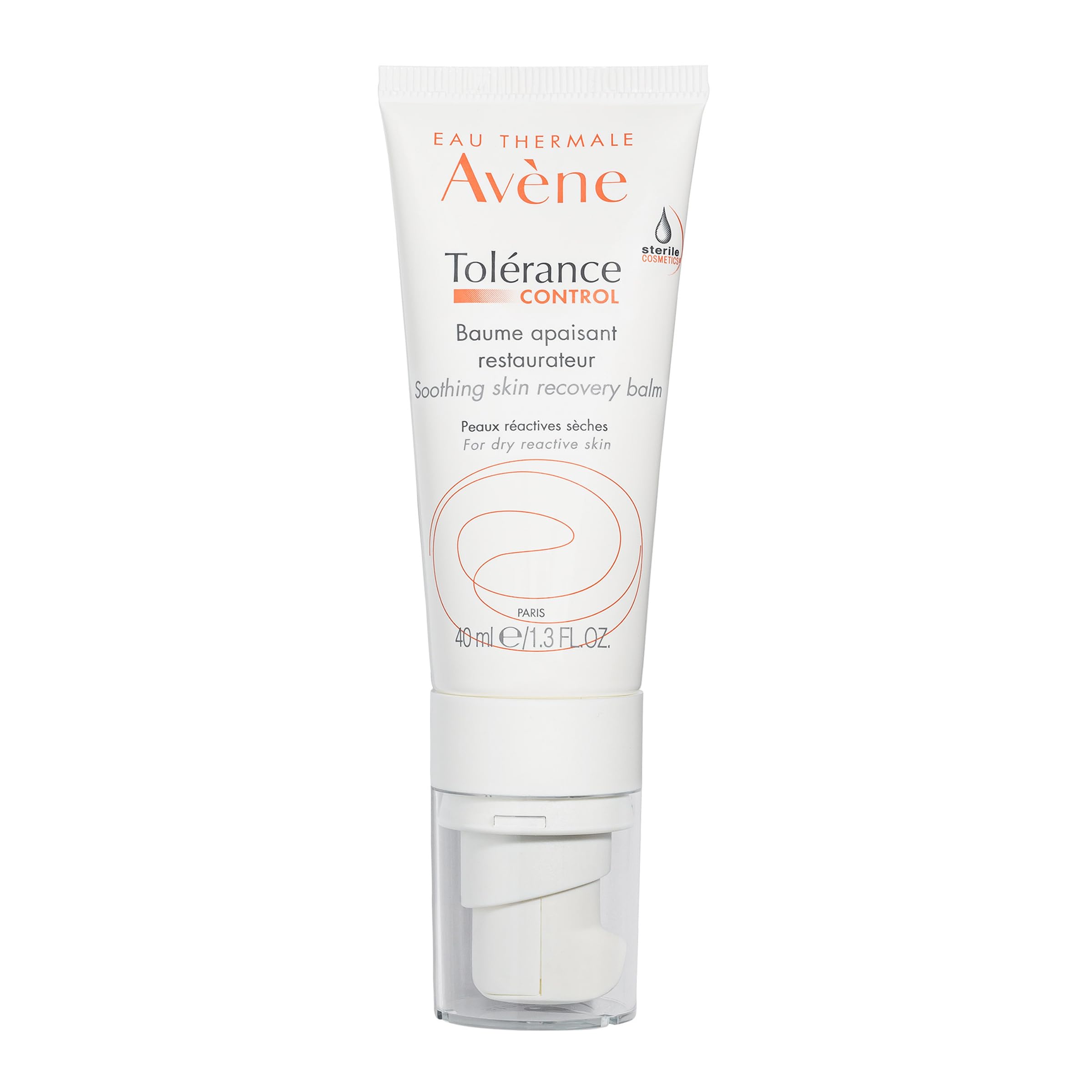 Avène frasco frontal del bálsamo mostrando la marca y alivio inmediato