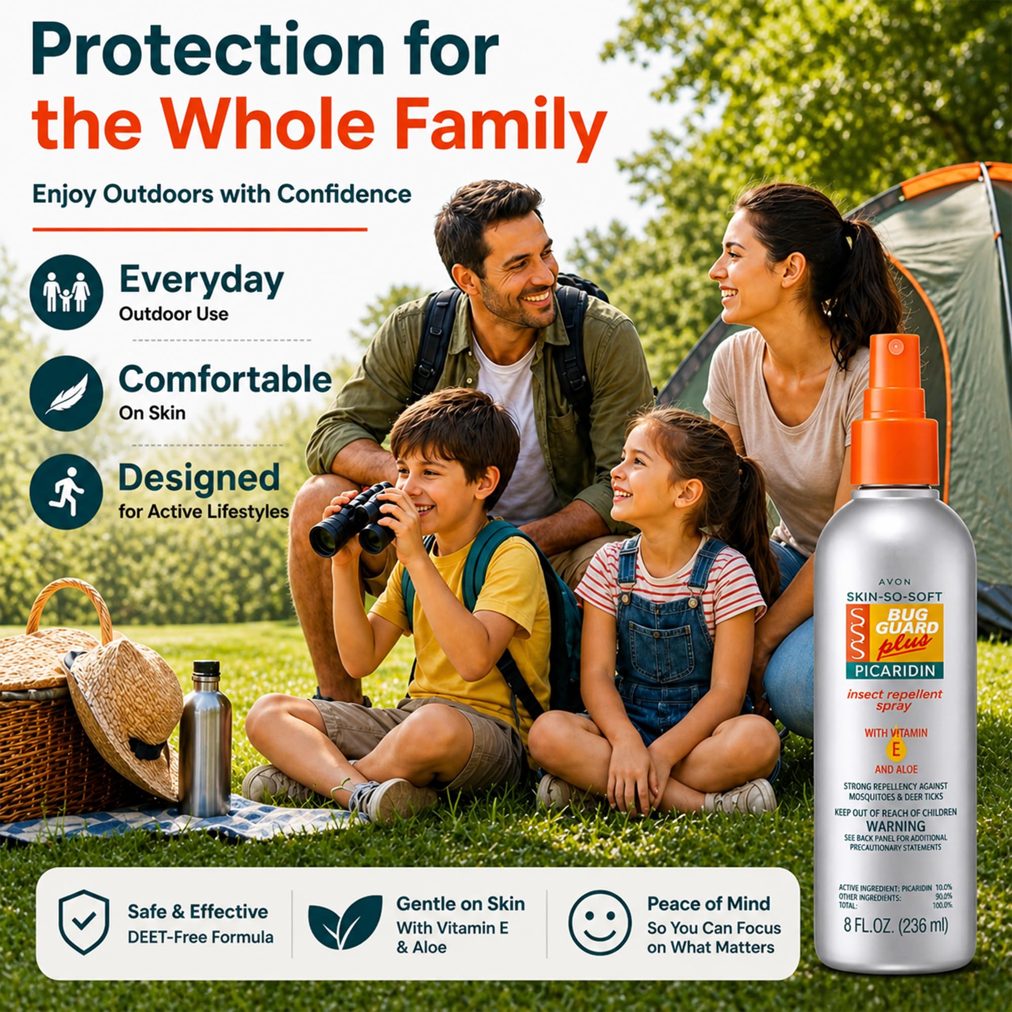 AVON cierre de tapa del aerosol, diseño seguro para transportar