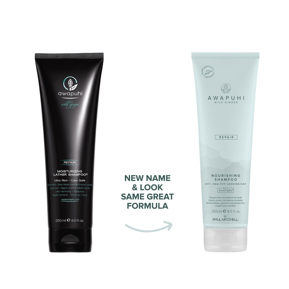 Awapuhi Wild Ginger textura cremosa que facilita limpieza suave y acondicionamiento