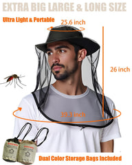AWEWEI red colocada sobre sombrero en campo, visión clara y sin insectos