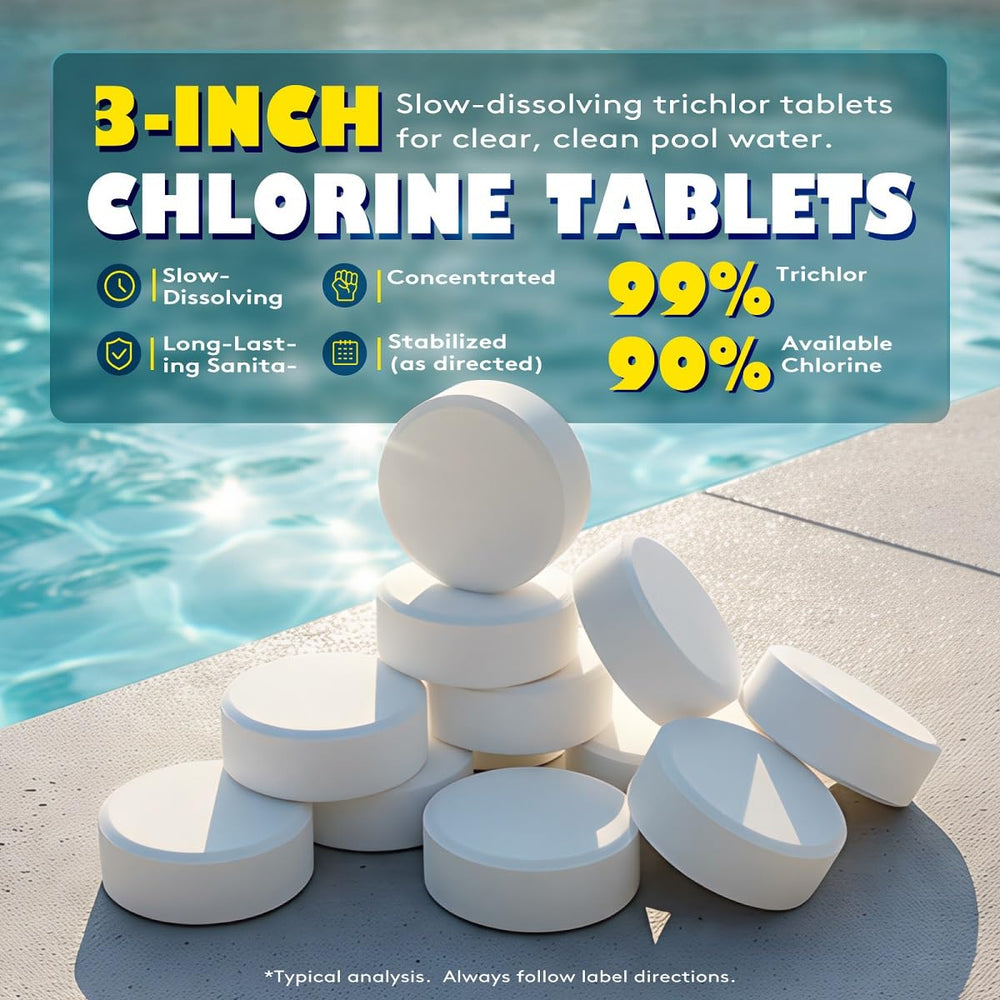 AX Poolwinsk tableta en dispensador flotante manteniendo agua equilibrada