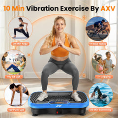 AXV persona realizando sentadilla para activar músculos y ganar tono rápidamente