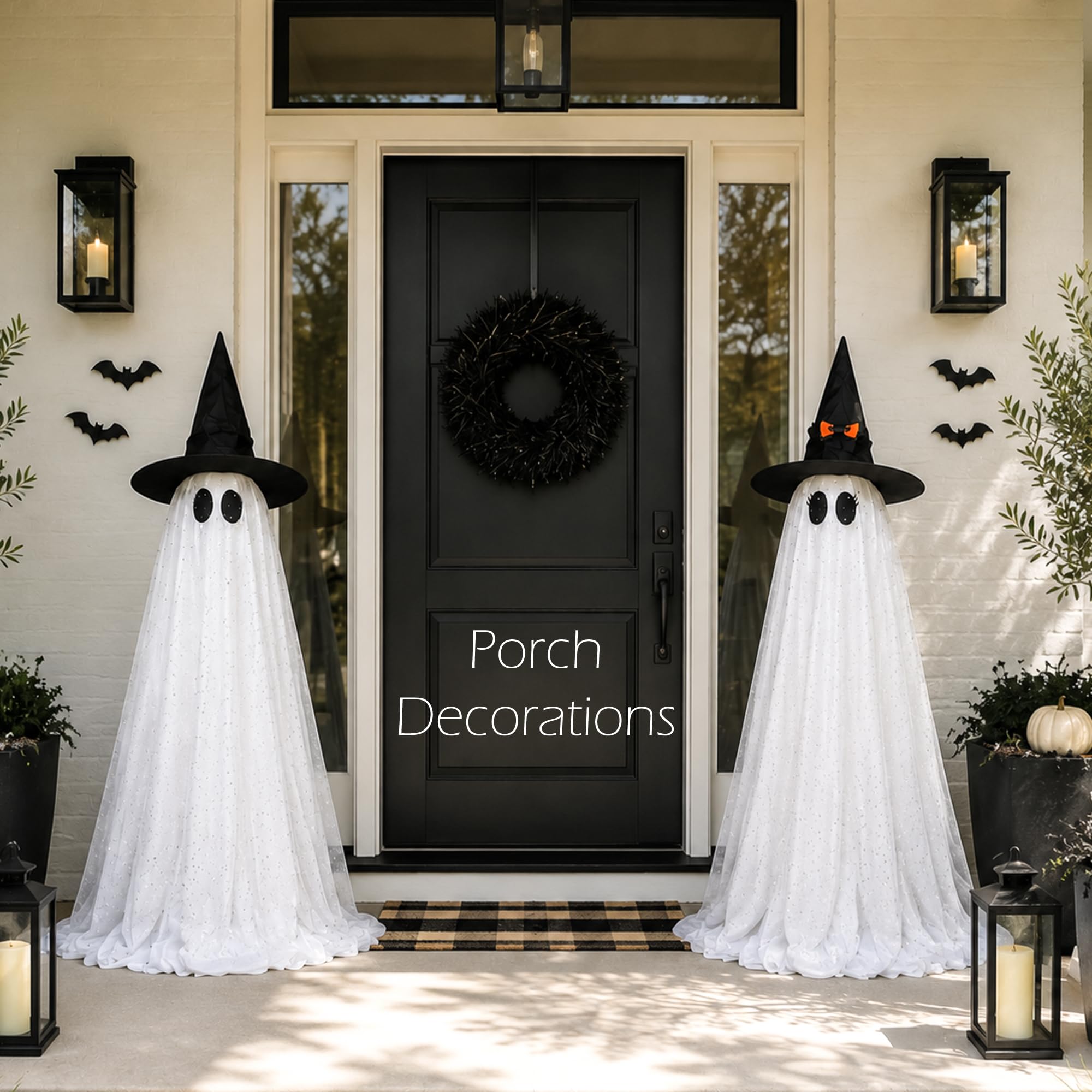 AYGXU ghost next to doorway showing 59-inch height for scale