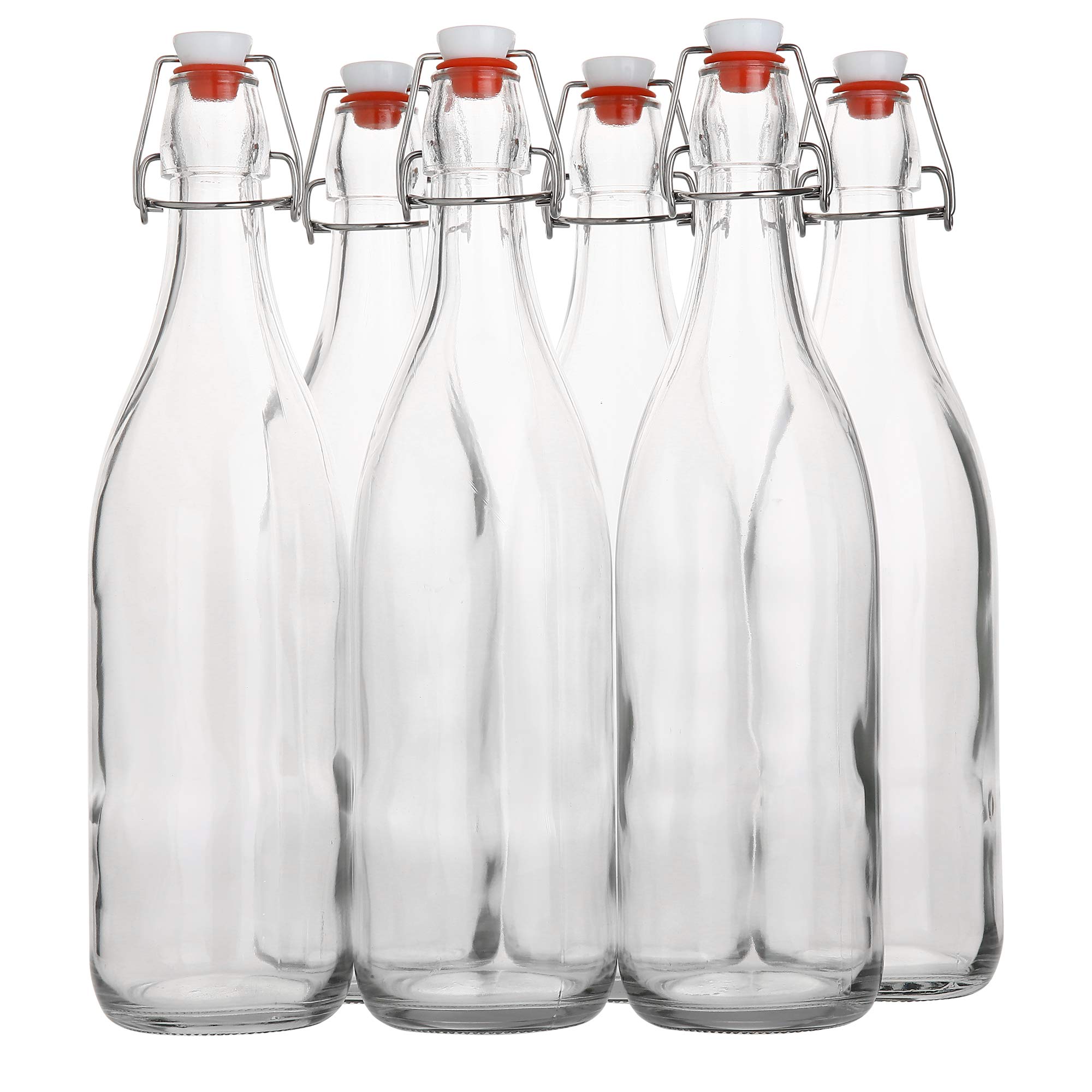 AYL pack frontal de seis botellas claras mostrando su diseño y capacidad