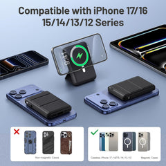 Azmuth detalle del anillo magnético que asegura sujeción estable al iPhone