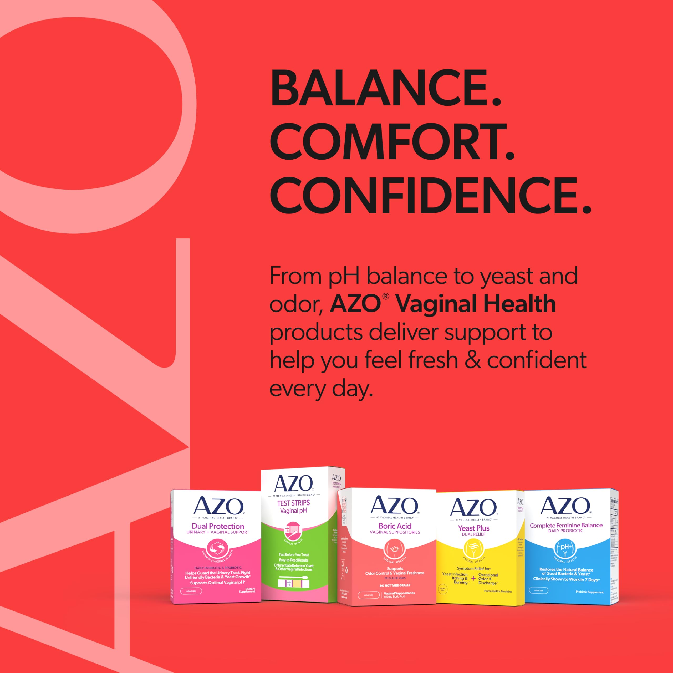 AZO producto en baño moderno, transmite frescura y confianza íntima