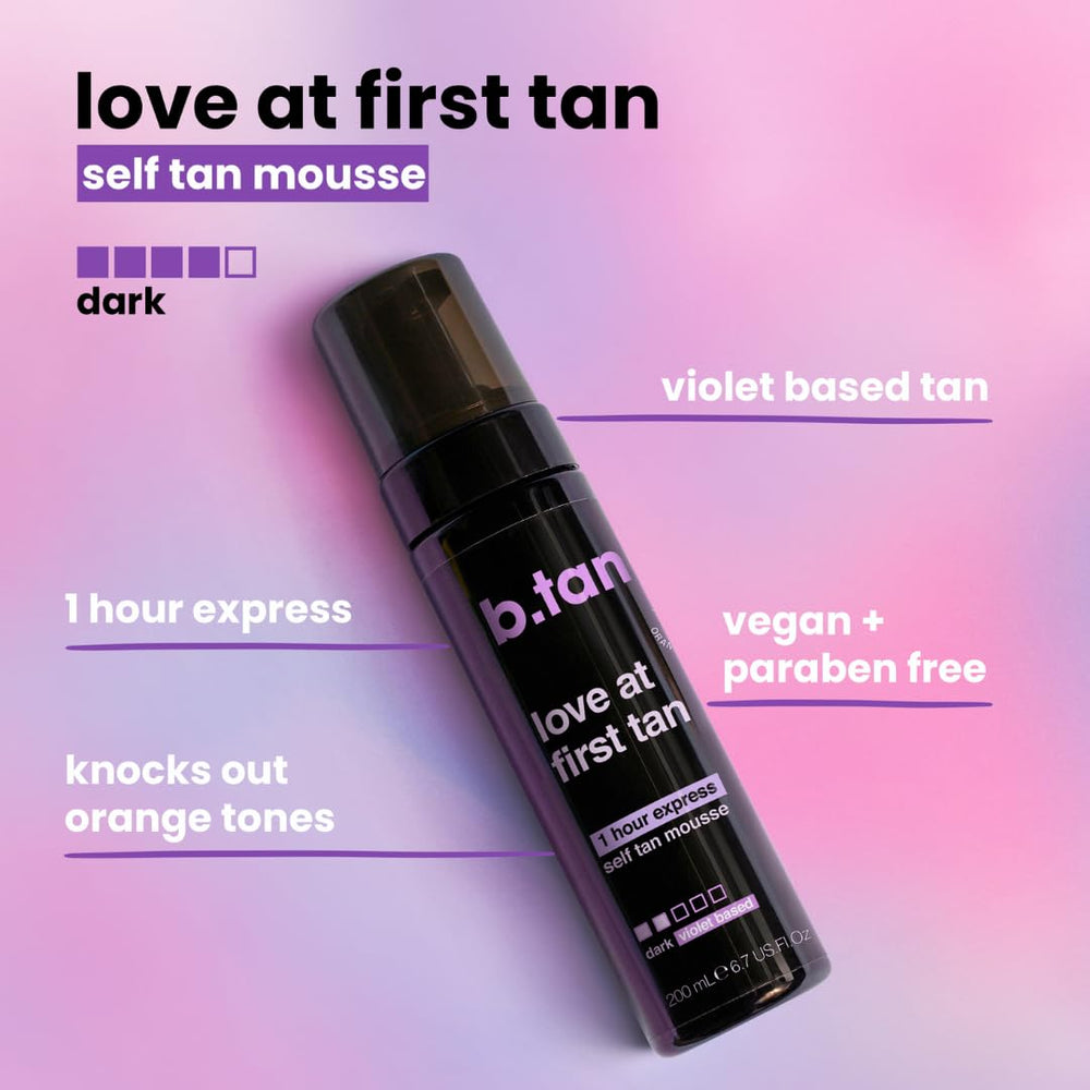 b.tan textura mousse ligera destacando fácil extensión