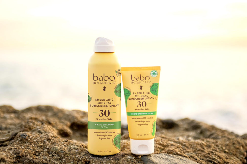 Babo Botanicals cierre del tubo práctico para dosificar y evitar desperdicio