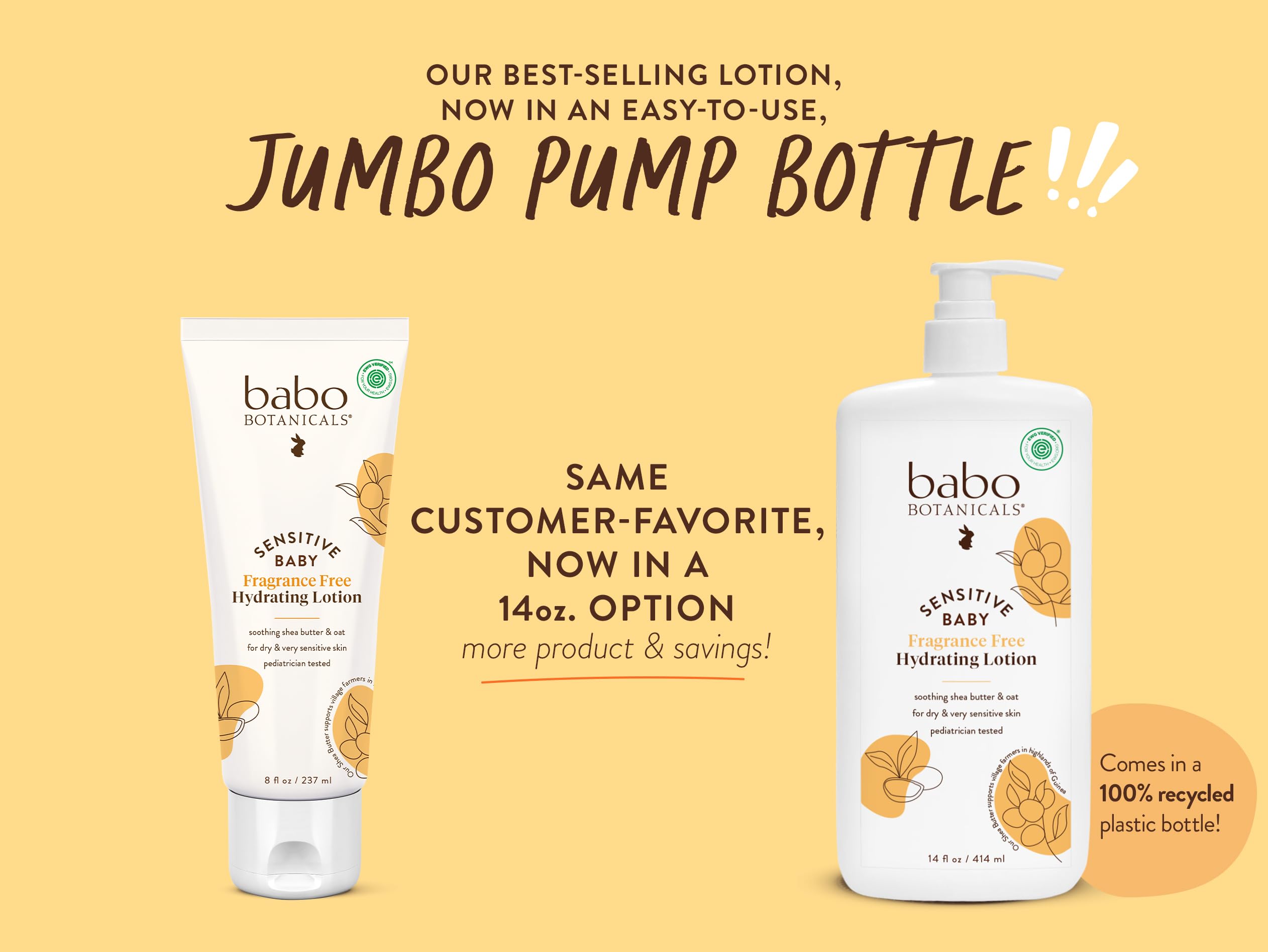 Babo Botanicals textura cremosa en primer plano hidratación ligera instantánea