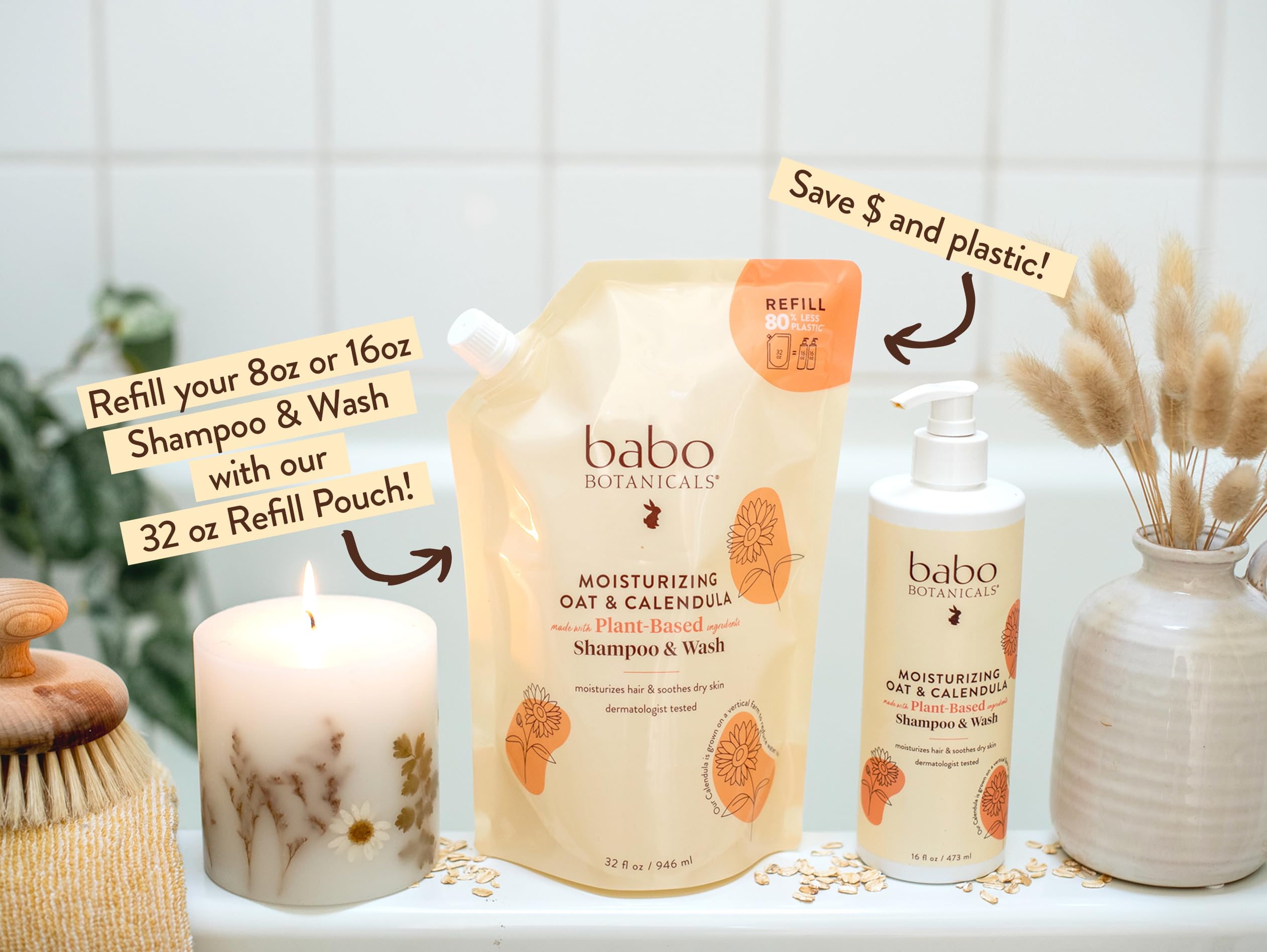Babo Botanicals textura del gel en primer plano, fácil de aplicar