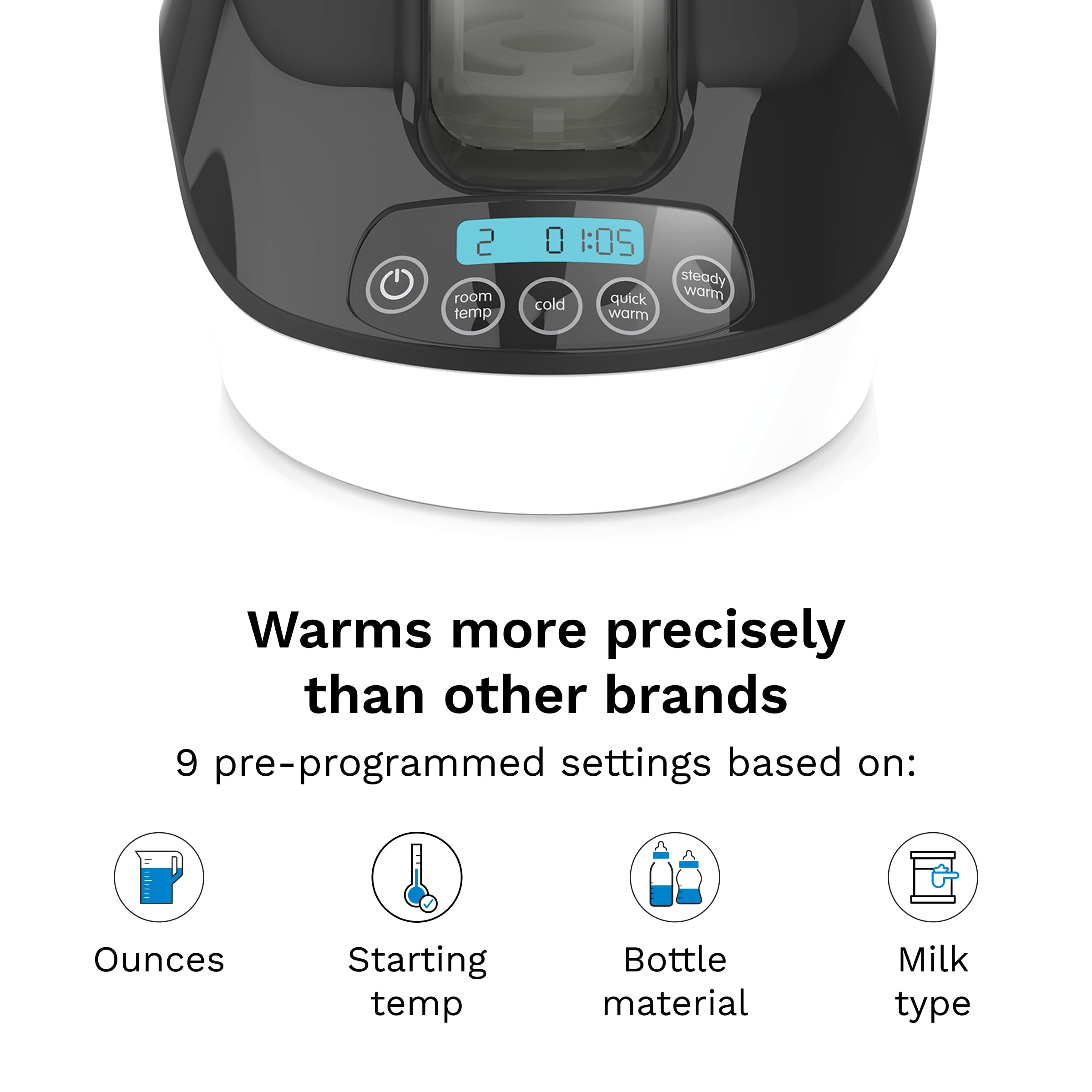 Baby Brezza vaso medidor incluido para añadir agua con precisión