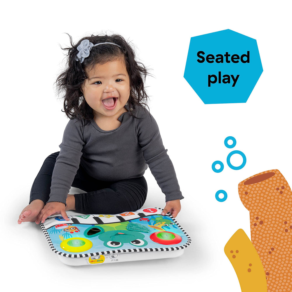 Baby Einstein infant kicking pad producing lights and musical feedback