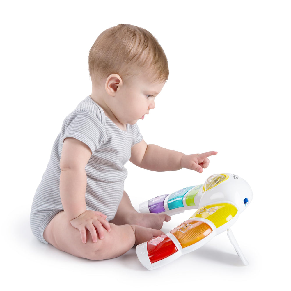 Baby Einstein ambiente de habitación infantil mostrando uso y aprendizaje