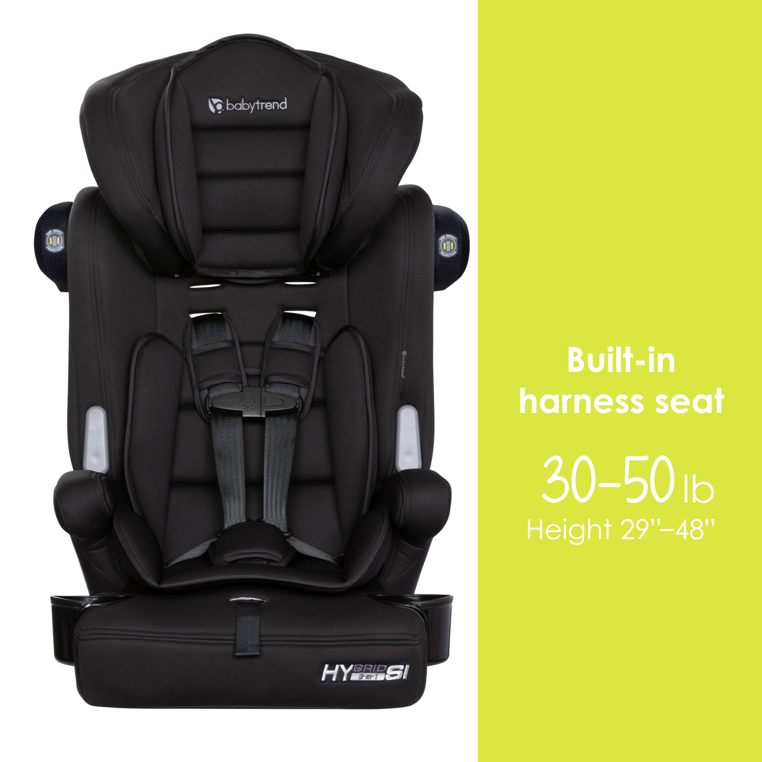 Baby Trend primer plano del acolchado del asiento que mejora la comodidad