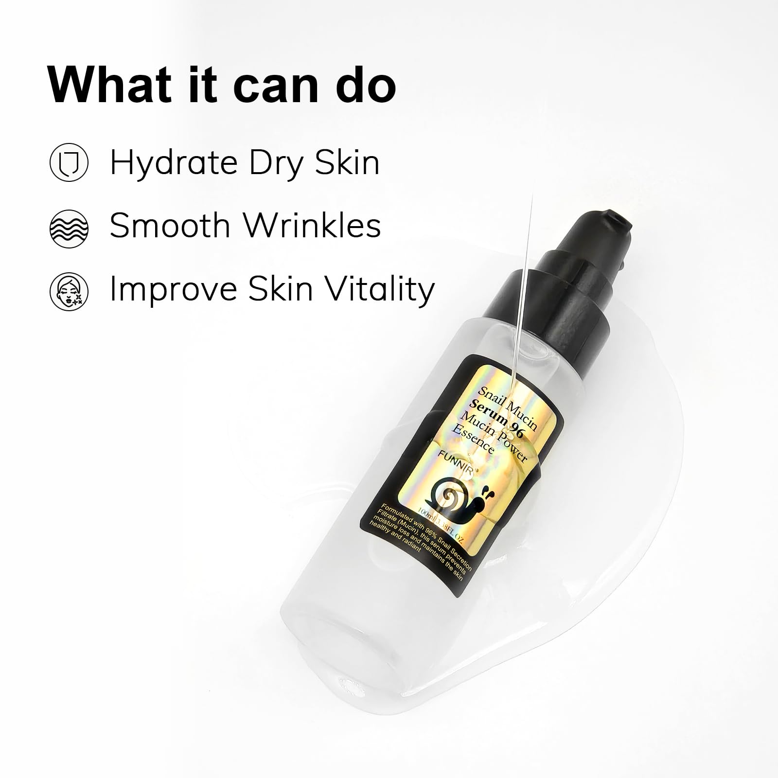 BabyFaceDiary FUNNIR junto a una regla para comparar tamaño de 100 ml, ideal para rutina diaria