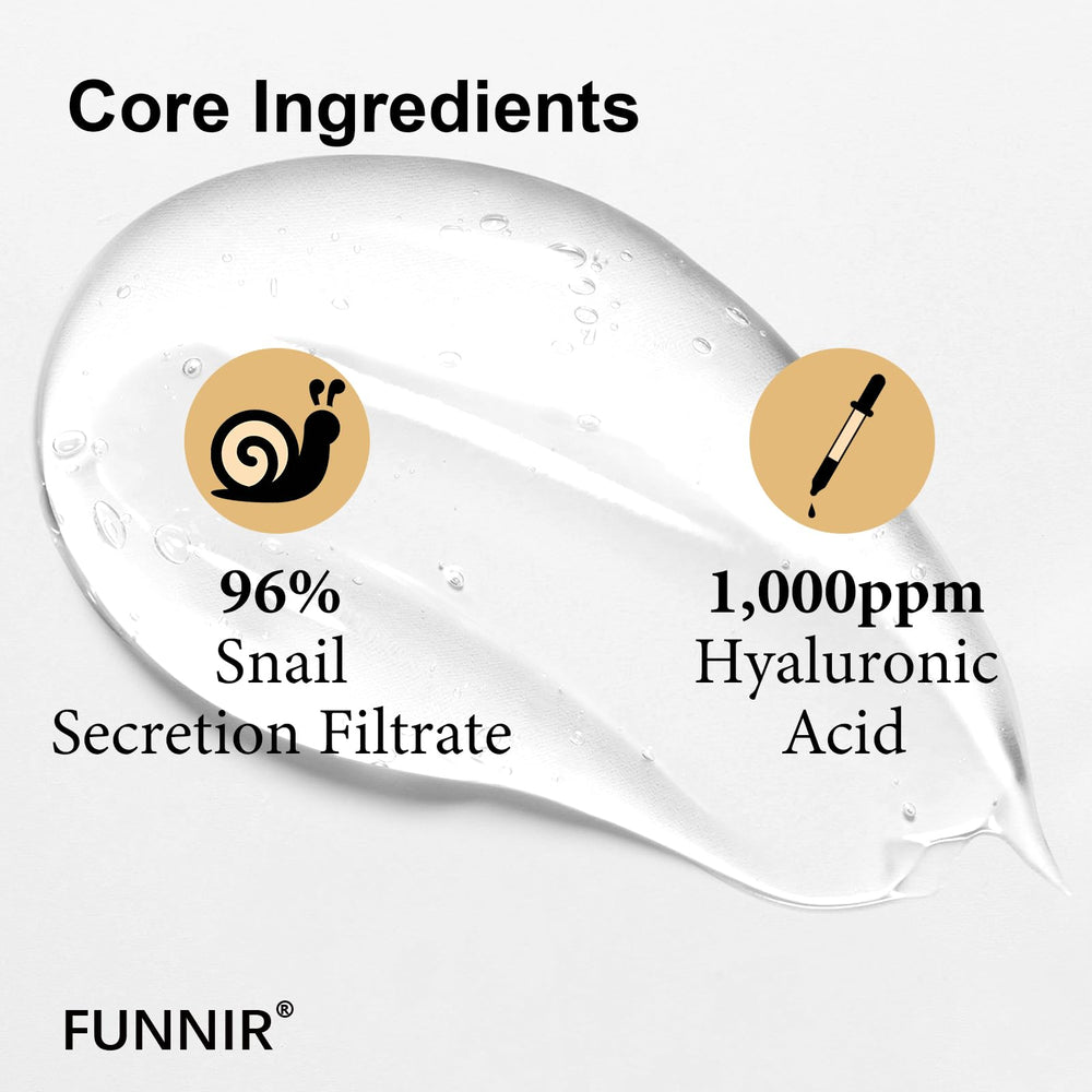 BabyFaceDiary FUNNIR etiqueta y listado de ingredientes, transparencia sobre filtrado de caracol