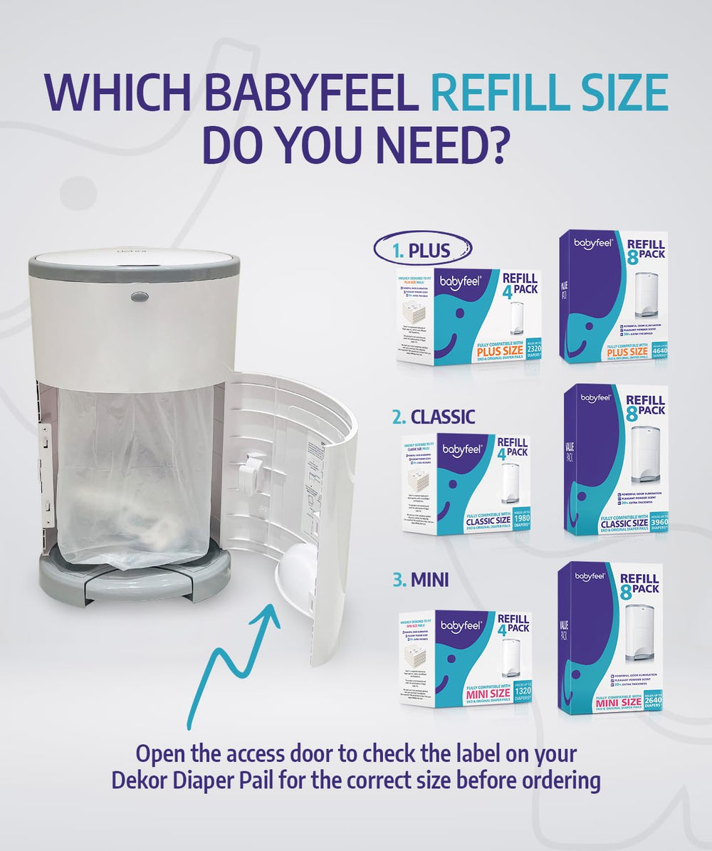Babyfeel detalle de textura multicapa que mejora la contención de olores