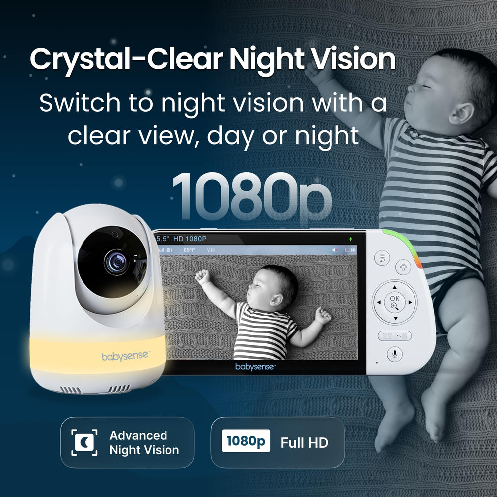 Babysense comparación de tamaño con mano para entender escala real