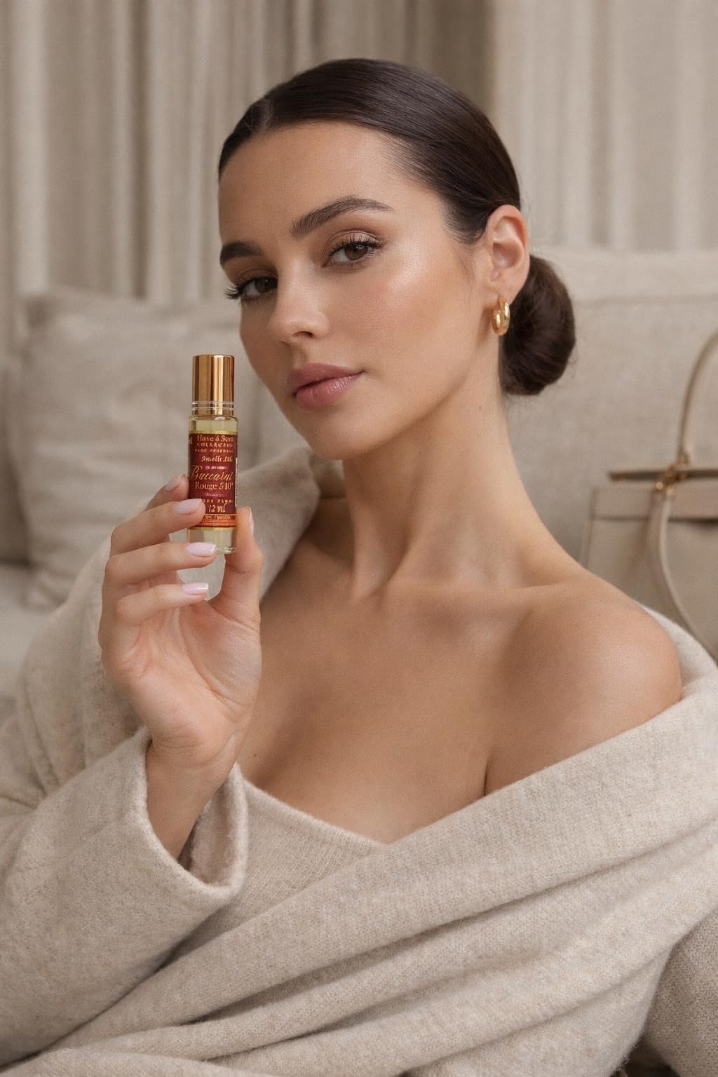 Generic Baccarat Rouge dos frascos de 12 ml mostrando ahorro y conveniencia