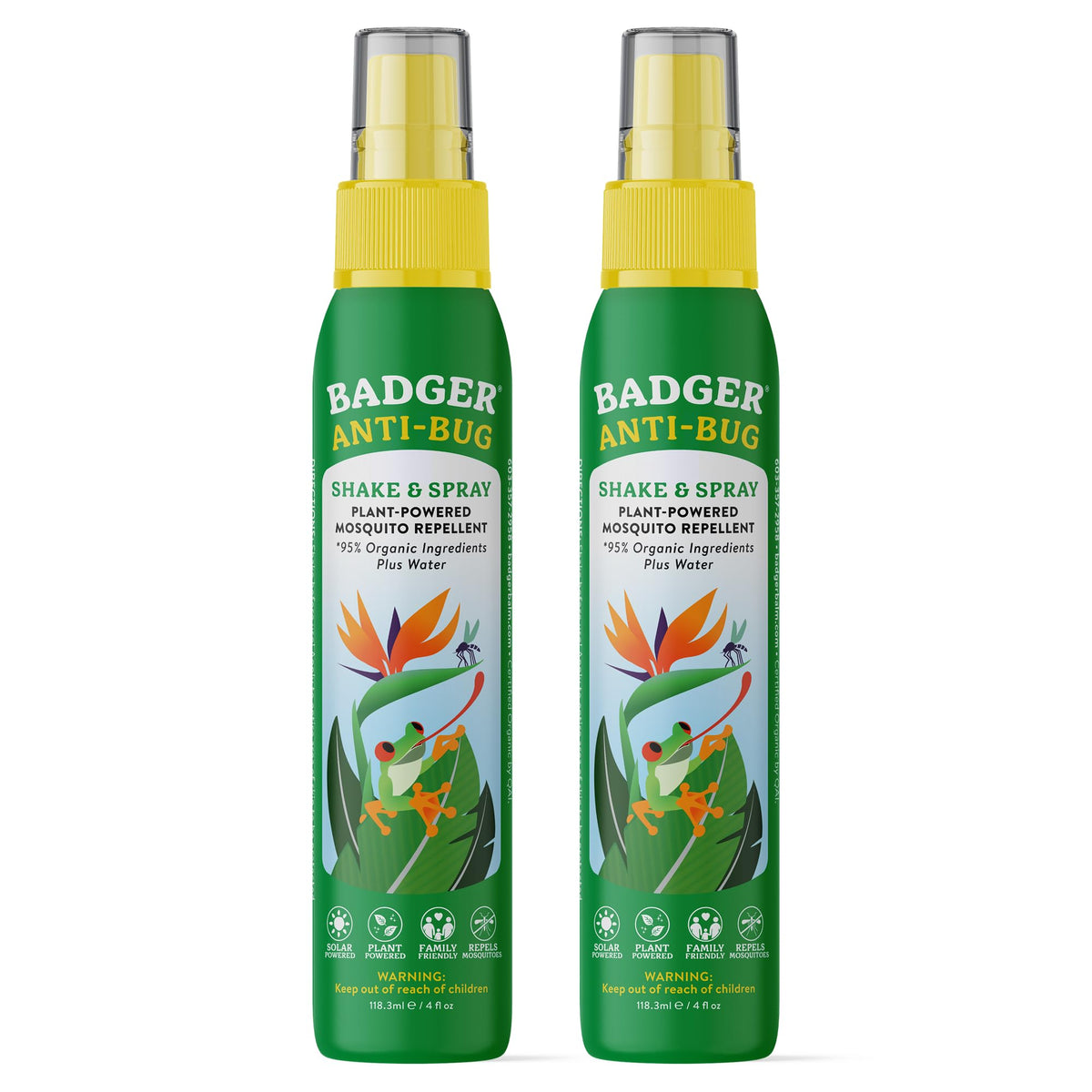 Badger botella frontal citronela muestra diseño y beneficio protección natural