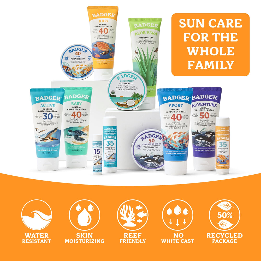 Badger etiqueta con certificaciones cruelty-free y biodegradable