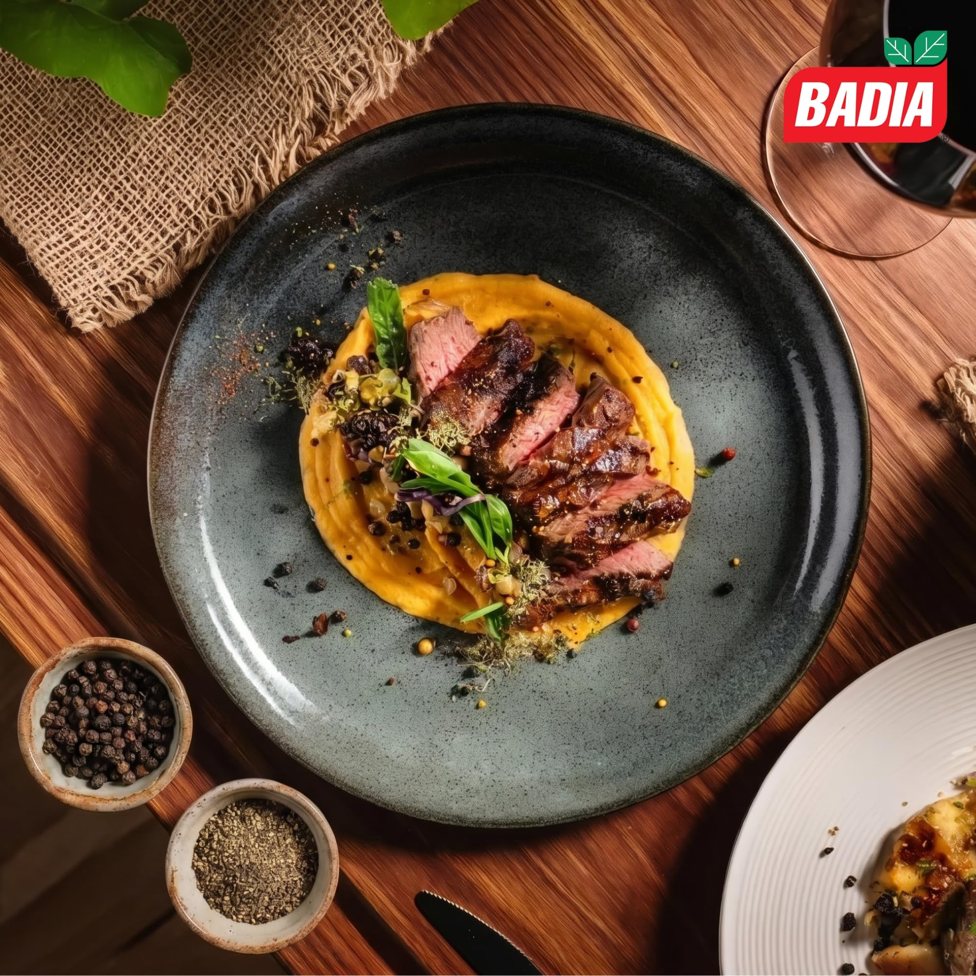 Badia close-up of fine grind texture highlighting consistent particles and instant flavor