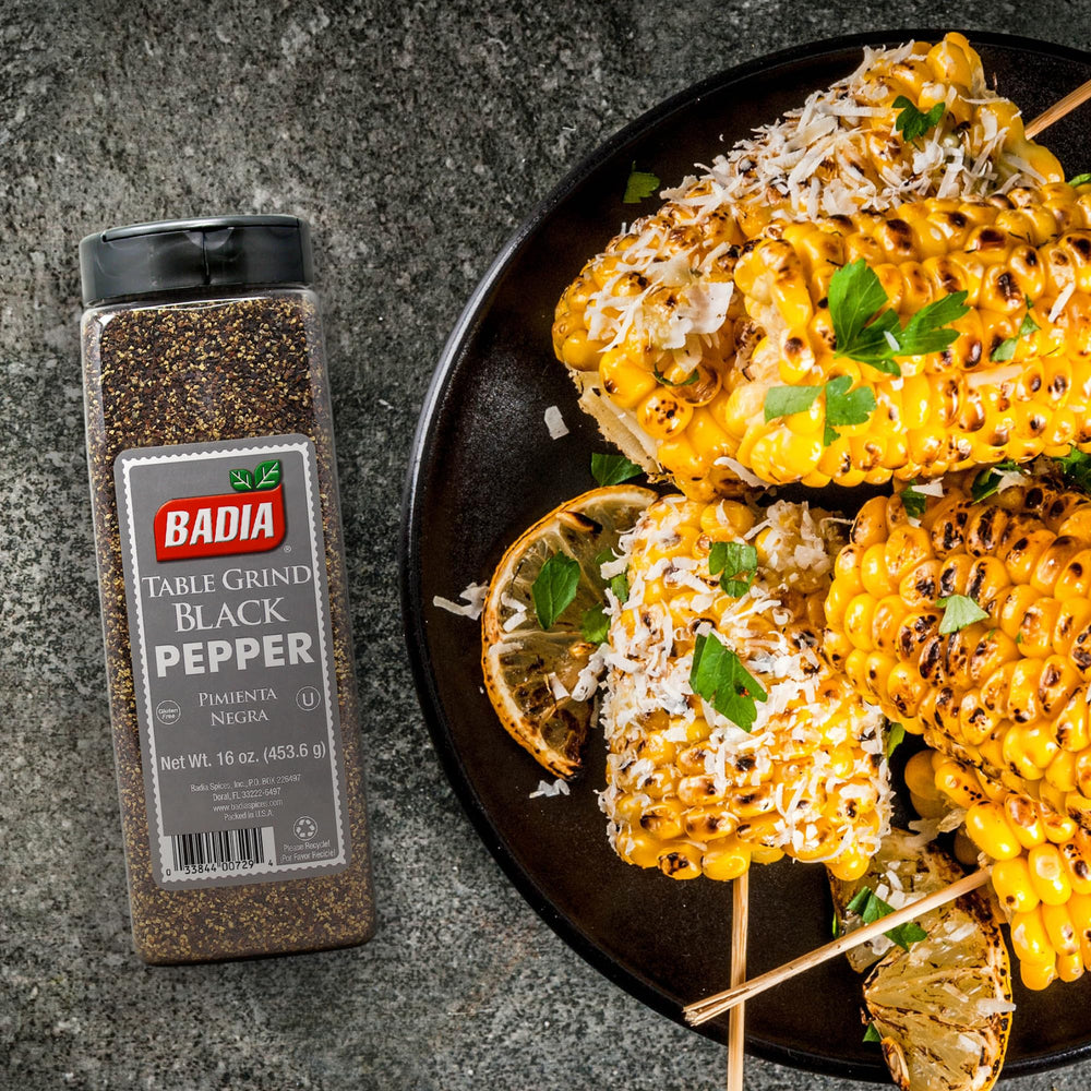 Badia measured portion on spoon to demonstrate portion control and recipe accuracy