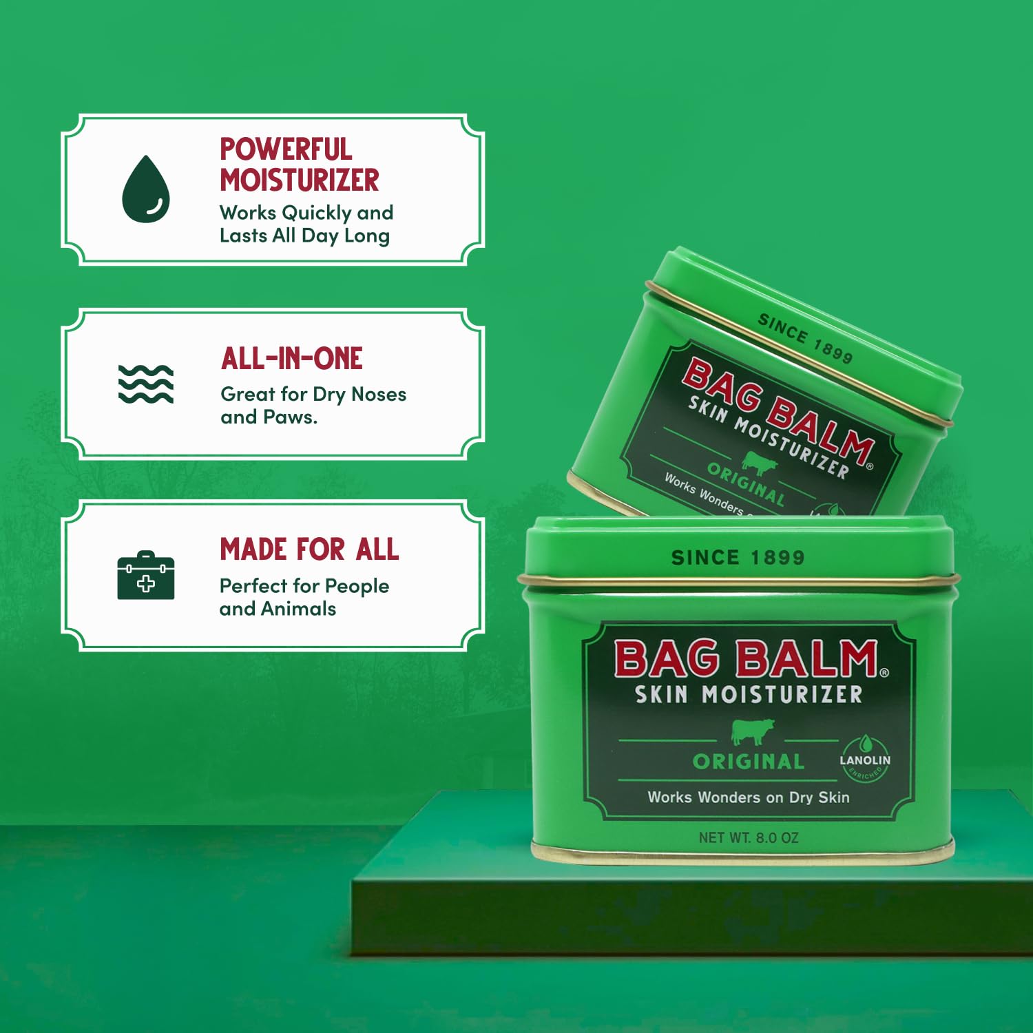Bag Balm aplicación en pata de perro para protección y alivio