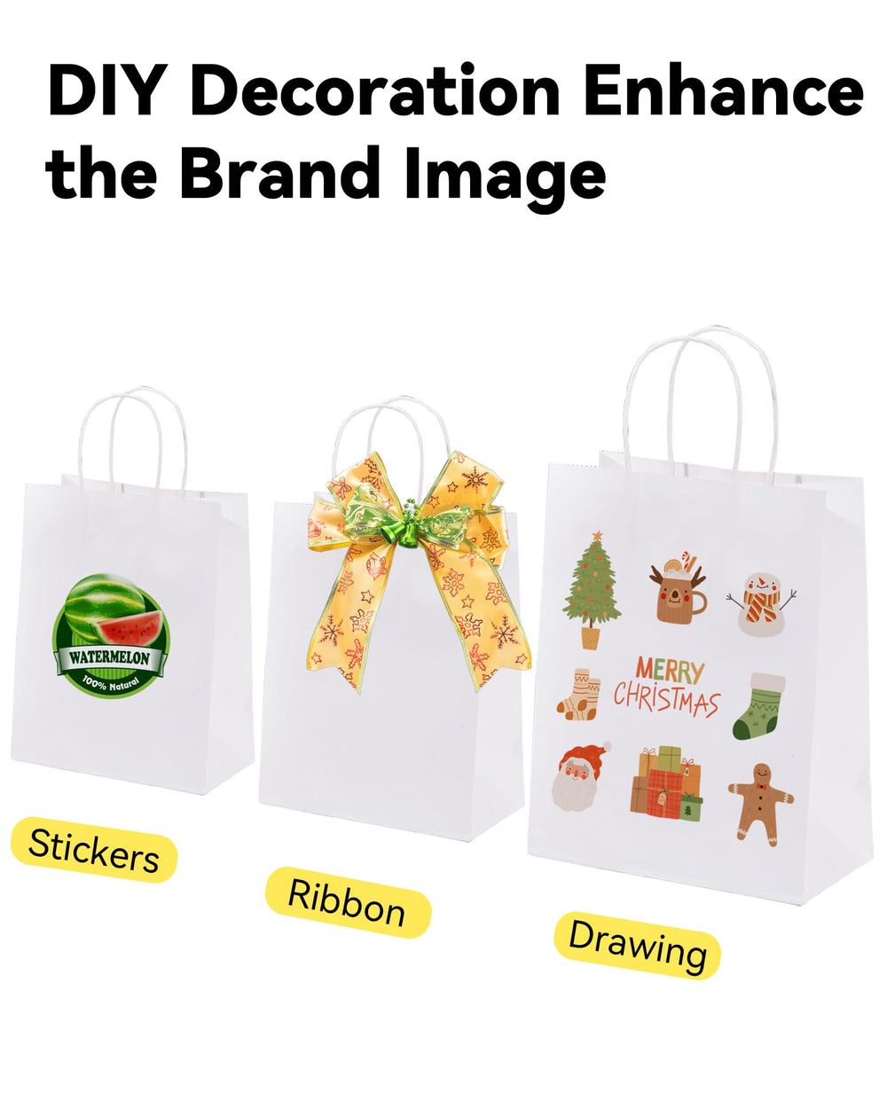 BAG BOX comparación de tamaño con mano para visualizar escala